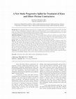 Research paper thumbnail of A New Static Progressive Splint for Treatment of Knee and Elbow Flexion Contractures