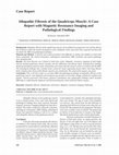 Research paper thumbnail of Idiopathic Fibrosis of the Quadriceps Muscle: A Case Report with Magnetic Resonance Imaging and Pathological Findings