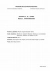 Research paper thumbnail of PROGRAMA DE ELECTRICIDAD INDUSTRIAL DESARROLLO DE EXAMEN MÓDULO: TRANSFORMADORES