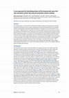 Research paper thumbnail of A new approach for identifying phases of the breaststroke wave kick and calculation of feet slip using 3D automatic motion tracking