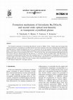 Research paper thumbnail of Formation mechanism of ferroelastic Ba 2TiGe 2O 8 and second order optical non-linearity in transparent crystallized glasses