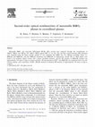 Research paper thumbnail of Second-order optical nonlinearities of metastable BiBO 3 phases in crystallized glasses