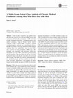 Research paper thumbnail of A Multi-Group Latent Class Analysis of Chronic Medical Conditions Among Men Who Have Sex with Men