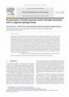 Research paper thumbnail of Encapsulation of herbal aqueous extract through absorption with ca-alginate hydrogel beads