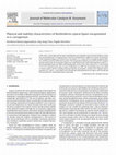 Research paper thumbnail of Physical and stability characteristics of Burkholderia cepacia lipase encapsulated in κ-carrageenan