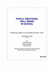 Research paper thumbnail of Pupils' emotional well-being in school