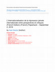 Research paper thumbnail of International Criminal law and International Criminal Justice.docx