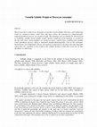 Research paper thumbnail of Variable Syllable Weight in Moroccan Amazighe (2006/7)