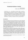 Research paper thumbnail of Morphological Haplology in Amazigh (2012)