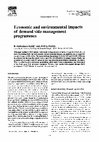 Research paper thumbnail of Economic and environmental impacts of demand side management programmes