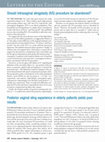 Research paper thumbnail of Posterior vaginal sling experience in elderly patients yields poor results