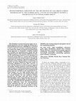 Research paper thumbnail of SPATIOTEMPORAL VARIATION OF THE ABUNDANCE OF CALCAREOUS GREEN MACROALGAE IN THE FLORIDA KEYS: A STUDY OF SYNCHRONY WITHIN A MACROALGAL FUNCTIONAL-FORM GROUP1