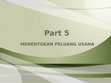 Research paper thumbnail of Pertemuan 5 Menentukan Peluang Usaha