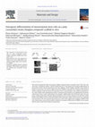 Research paper thumbnail of Osteogenic differentiation of mesenchymal stem cells on a poly (octanediol citrate)/bioglass composite scaffold in vitro