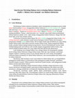 Research paper thumbnail of Interferensi Morfologi Bahasa Jawa terhadap Bahasa Indonesia (Sufiks e-Bahasa Jawa menjadi –nya Bahasa Indonesia