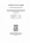 Research paper thumbnail of Analisis Terhadap Persebaran Hasil Produksi Tanaman Jahe (Zingiber officinale) di Provinsi Jawa Barat Menggunakan Metode Geostatistika