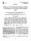 Research paper thumbnail of Potentiation of the immobility response elicited by bandaging and clamping in mesencephalic rats