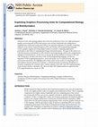 Research paper thumbnail of Exploiting graphics processing units for computational biology and bioinformatics