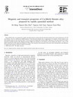 Research paper thumbnail of Magnetic and transport properties of Cu2MnAl Heusler alloy prepared by rapidly quenched method