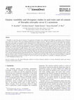 Research paper thumbnail of Genetic variability and divergence studies in seed traits and oil content of Jatropha ( Jatropha curcas L.) accessions