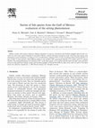 Research paper thumbnail of Surimi of fish species from the Gulf of Mexico: evaluation of the setting phenomenon