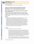 Research paper thumbnail of Exposure to Titanium Dioxide Nanomaterials Provokes Inflammation of an in Vitro Human Immune Construct