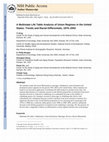 Research paper thumbnail of A Multistate Life Table Analysis of Union Regimes in the United States: Trends and Racial Differentials, 1970–2002