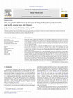 Research paper thumbnail of Age and gender differences in linkages of sleep with subsequent mortality and health among very old Chinese