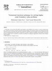 Research paper thumbnail of Variational iteration technique for solving higher order boundary value problems