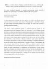 Research paper thumbnail of La ricerca socialmente impegnata tra tecnologie governamentali, pratiche repressive e disciplinamento epistemologico. Un contributo al dibattito dallo Stato spagnolo