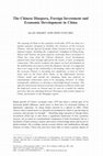 Research paper thumbnail of The Chinese Diaspora, Foreign Investment and Economic Development in China