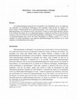 Research paper thumbnail of Michel Henry : Entre phénoménologie et théologie, Enjeux et contours d'une contention