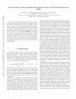 Research paper thumbnail of Glass transition in the quenched and annealed version of the frustrated lattice gas model