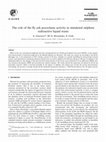 Research paper thumbnail of The role of the fly ash pozzolanic activity in simulated sulphate radioactive liquid waste