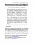 Research paper thumbnail of Musharakah Mutanaqisah Home Financing: A Review of Literatures and Practices of Islamic Banks In Malaysia