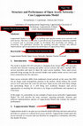 Research paper thumbnail of Structure and Performance of Open Access Networks - Case Lappeenranta Model