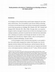 Research paper thumbnail of Paying Attention to the Absences: Rethinking an archaeology of Petra in the Islamic Periods