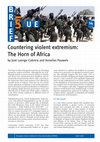 Research paper thumbnail of Countering violent extremism: the Horn of Africa