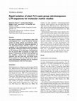 Research paper thumbnail of Rapid isolation of plant Ty1-copia group retrotransposon LTR sequences for molecular marker studies