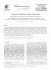 Research paper thumbnail of Palmprint classification using principal lines