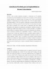 Research paper thumbnail of Autoeficacia Percibida para la Empleabilidad en