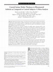 Research paper thumbnail of Carotid Intima Media Thickness in Rheumatoid Arthritis as Compared to Control Subjects: A Meta-Analysis