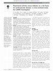 Research paper thumbnail of Rheumatoid arthritis versus diabetes as a risk factor for cardiovascular disease: a cross-sectional study, the CARRÉ Investigation