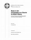 Research paper thumbnail of Music in art: Iconography as a source for music history