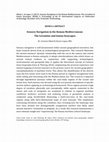 Research paper thumbnail of Obied, C. & Lopez, S. (2017). Sensory Navigation in the Roman Mediterranean: The Levantine & Ionian Seascapes. IKUWA 6: Proceedings of the 6th International Congress on Underwater Archaeology, December 2016, Fremantle. Forthcoming | Abstract