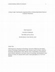 Research paper thumbnail of Letting it Linger: Exploring the Longitudinal Effects of Relationship-Related Obsessive-Compulsive Phenomena