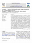 Research paper thumbnail of Pesticide use in banana and plantain production and risk perception among local actors in Talamanca, Costa Rica