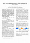 Research paper thumbnail of MAC-PHY enhancement for 802.11b WLAN systems via cross-layering