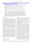 Research paper thumbnail of Short-range structure of Pb[sub 1−x]Ba[sub x]Zr[sub 0.65]Ti[sub 0.35]O[sub 3] ceramic compounds probed by XAS and Raman scattering techniques