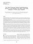 Research paper thumbnail of Can Video Endoscopic Inguinal Lymphadenectomy Achieve a Lower Morbidity Than Open Lymph Node Dissection in Penile Cancer Patients